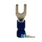 A & I Products Spade Terminal, Insulated, Wire Size 16-14, Stud Size No 6, 10 Pk 1.75 x4 x1.75 A-R25 - alternate 3